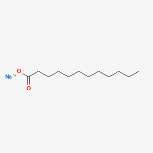 Chemical structure of Sodium Laurate