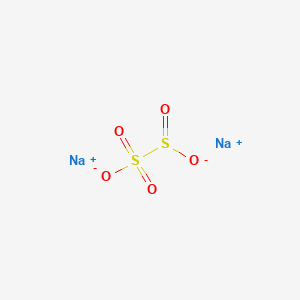 Chemical structure of Sodium Pyrosulfite