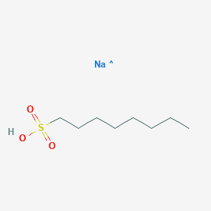 Chemical structure of Sodium octane-1-sulfonate