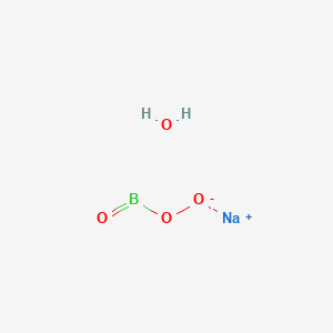 Chemical structure of Sodium perborate monohydrate