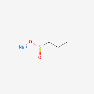 Chemical structure of Sodium propane-1-sulfinate