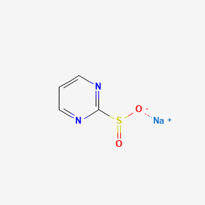 Chemical structure of Sodium pyrimidine-2-sulfinate