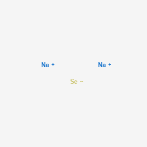 Chemical structure of Sodium selenide