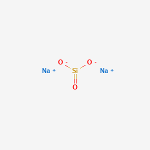 Chemical structure of Sodium silicate