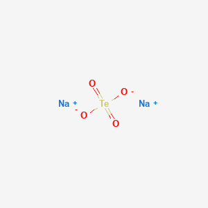 Chemical structure of Sodium Tellurate