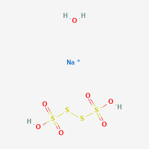 Chemical structure of Sodium tetrathionate dihydrate