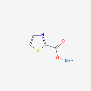 Chemical structure of Sodium thiazole-2-carboxylate