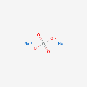 Chemical structure of Sodium tungstate(VI)