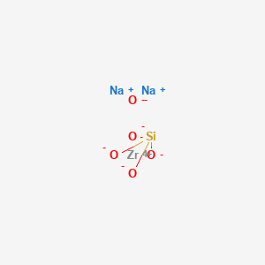 Chemical structure of Sodium Zirconium Silicate