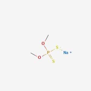 Chemical structure of Sodium O,O-dimethyl phosphorodithioate
