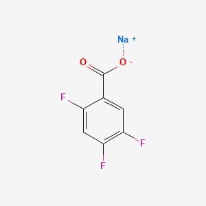 Chemical structure of Sodium2,4,5-trifluorobenzoate