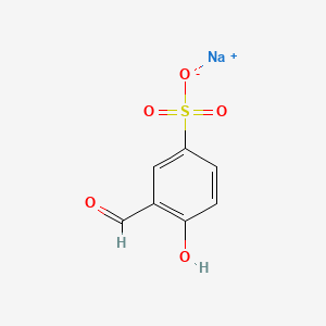 Chemical structure of 5-Sulfosalicylaldehyde sodium salt
