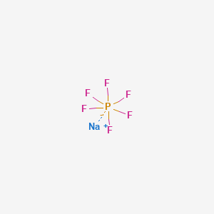 Chemical structure of Sodiumhexafluorophosphate