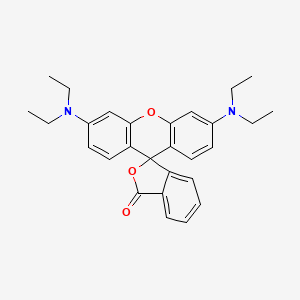Chemical structure of Solvent red 49