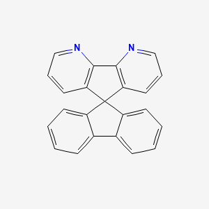 Chemical structure of 4,5-Diaza-9,9'-spirobifluorene