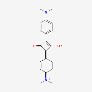 Chemical structure of Squarylium dye III