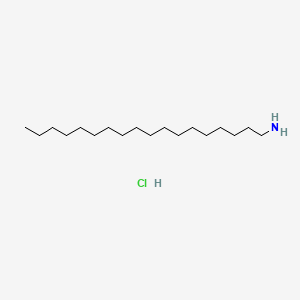 Chemical structure of Octadecylazanium;chloride