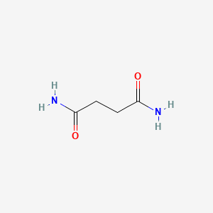 Chemical structure of Succinamide