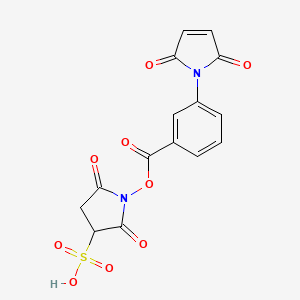 Chemical structure of Sulfo-MBS (sodium)