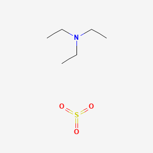 Chemical structure of Sulfur trioxide triethylamine complex