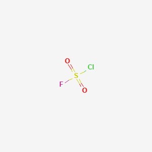 Chemical structure of Sulfuryl chloride fluoride
