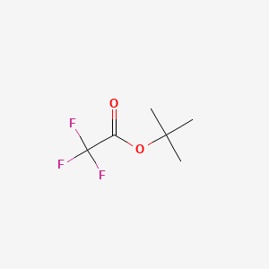 Chemical structure of t-Butyl trifluoroacetate