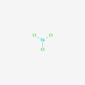 Chemical structure of Terbium chloride