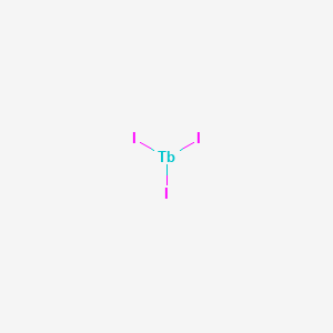 Chemical structure of Terbium(III) iodide