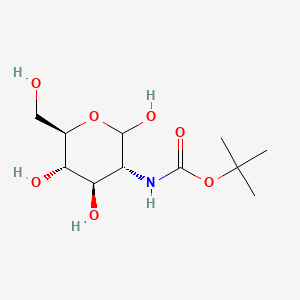 Chemical structure of N-Boc-D-glucosamine