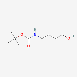 Chemical structure of tert-Butyl (4-hydroxybutyl)carbamate