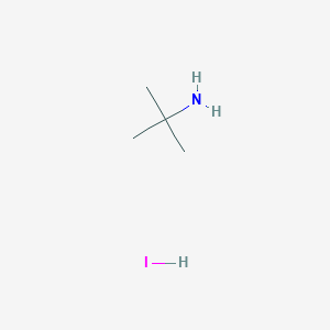 Chemical structure of t-Butylammonium Iodide