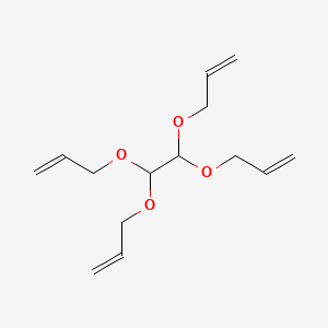 Chemical structure of Tetraallyloxyethane