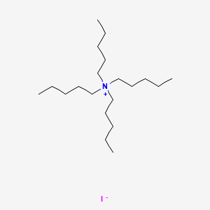 Chemical structure of Tetraamylammonium Iodide