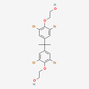 Chemical structure of Tetrabromobisphenol A Bis(2-hydroxyethyl) Ether