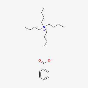Chemical structure of Tetrabutylammonium benzoate