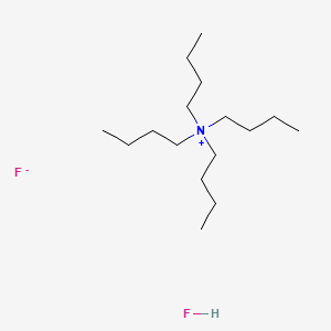 Chemical structure of Tetrabutylammonium bifluoride
