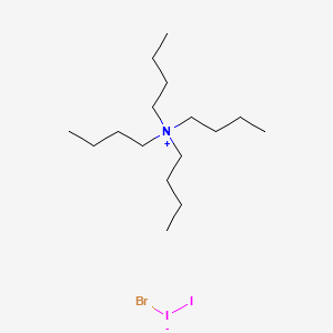 Chemical structure of Tetrabutylammonium Bromodiiodide