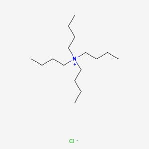 Chemical structure of Tetrabutylammonium chloride