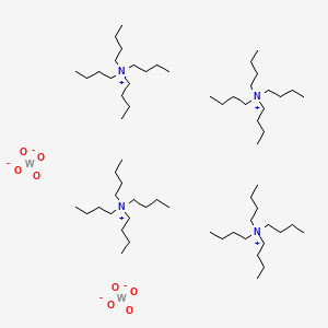 Chemical structure of Tetrabutylammonium decatungstate