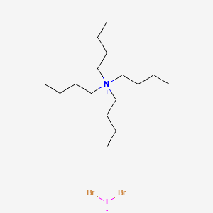 Chemical structure of Tetrabutylammonium Dibromoiodide