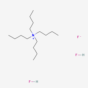Chemical structure of Tetrabutylammonium Dihydrogen Trifluoride