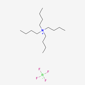 Chemical structure of Tetrabutylammonium fluoborate