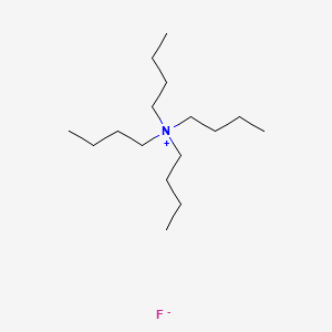 Chemical structure of Tetrabutylammonium fluoride
