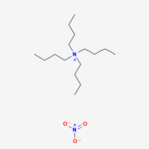 Chemical structure of Tetrabutylammonium nitrate
