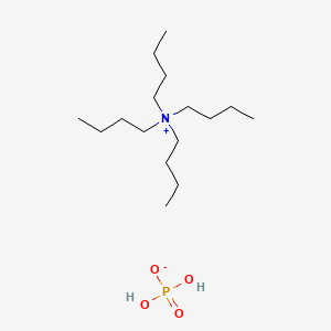 Chemical structure of Tetrabutylammonium dihydrogen phosphate