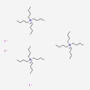 Chemical structure of Tetrabutylammonium Triiodide