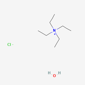 Chemical structure of Tetraethylammonium chloride monohydrate