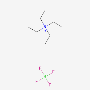 Chemical structure of Tetraethylammonium tetrafluoroborate