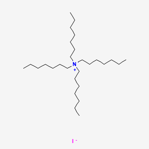 Chemical structure of Tetraheptylammonium Iodide