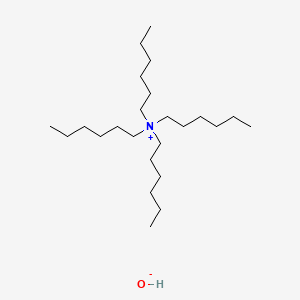 Chemical structure of Tetrahexylammonium Hydroxide